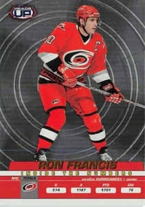 2002-03 Pacific Heads Up Inside the Numbers #6 Ron Francis - Picture 1 of 2