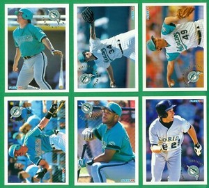 1994 FLEER FLORIDA MARLINS TEAM SET  NM/MT   CONNINE  HOUGH  SHEFFIELD   WEISS