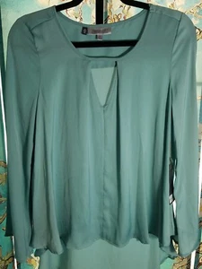 Neu mit Etikett Jennifer Lopez Tunika Bauernbluse, Größe XSmall, Einzelhandel $ 48,00 - Bild 1 von 1