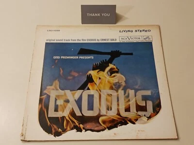 Exodus Vinyl Original Soundtrack LP RCA LSO-1058 Ernest Gold - Image 1 of 4