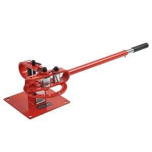 Bench Mounted Steel Manual Bender With Right Angle Die Round / Square Rod Bender - Picture 1 of 10