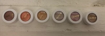 Colourpop Super Shock Shadow Lot of 6~ New~ No Box~ Orange/Rust/Pinks/ Glitter - Image 1 of 4