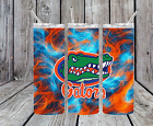 Handmade Gator Inspired 20Oz Insulated Tumbler With Slide Lock Lid And Straw