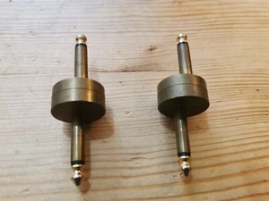 1970's IBANEZ EFFECTS PEDAL LINKING PLUGS for Tube screamer and similar - Picture 1 of 4