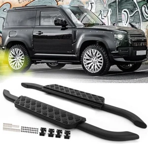2Pcs Side Step fit for Land Rover Defender 90 2020-2024 L663 2door Running Board - Picture 1 of 8