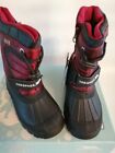 TRESPASS Kids Unisex Huskie Snow Boots (Red) Size UK 10 rand new