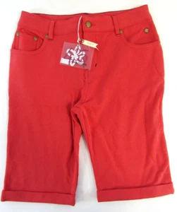 New Matilda Jane Girls 435 Capri Pants Coral Pink Stretch Size 14 - Picture 1 of 4