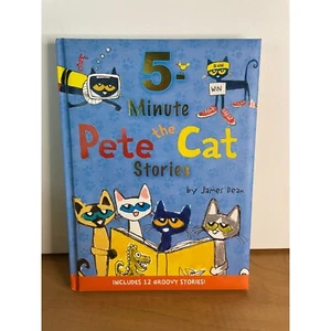 Pete the Cat: 5-Minute Pete the Cat Stories: Includes 12 Groovy Stories - New - Imagen 1 de 2