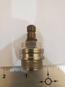 Savoy Faucet Stem 23-0621C, Left Hand, Cold, 15 pt, 1.5" - Picture 1 of 2
