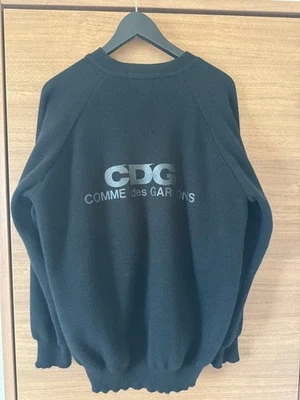 Cárdigan Comme des Garçons CDG Hombre Negro Acrílico LOCHAVEN Escocia Usado Foto 1 de 4
