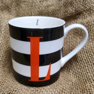 Kate Spade New York Lenox Tee Kaffee Becher Monogramm Buchstabe "L" - Bild 1 von 10