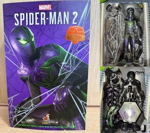 Hot Toys VGM68 Marvel's Spider-Man 2 Miles Morales Purple Reign Suit 1/6 Used JP - Picture 1 of 4