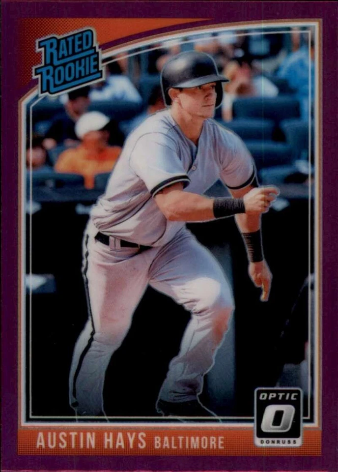 2018 Donruss Optic Purple (Panini) MLBPA Baseball Parallel Cards Pick From List - Image 1 of 1