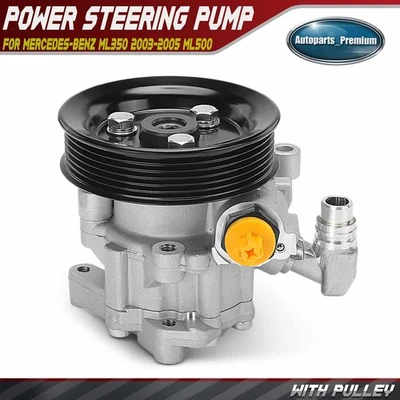 Bomba de dirección asistida con polea para Mercedes-Benz ML350 2003-2005 ML500 2004-2005 Foto 1 de 4