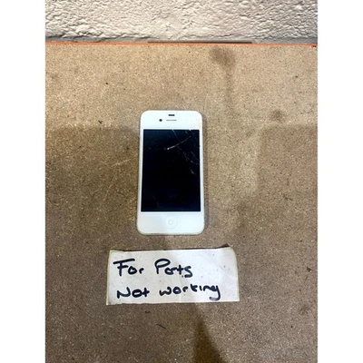 Apple iPhone 4S A1387 Smartphone White 3.5" IPS LCD 8MP (512MB+8GB) - For Parts - Image 1 of 4