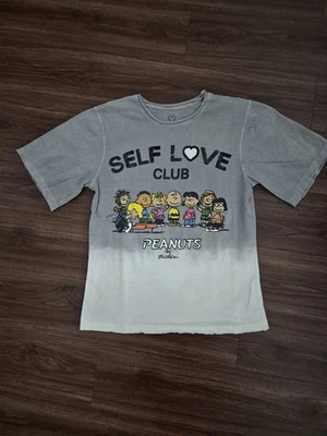 Frogbox T-Shirt Peanuts Self love club Gr. xs   grau 2022  - Bild 1 von 4