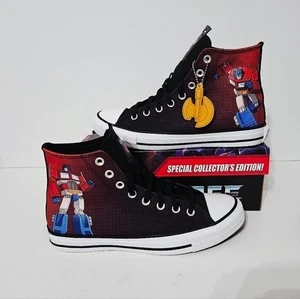 Converse CTAS Hi Transformers Autobots Mens Size 10/Womens Size 12 - Picture 1 of 7