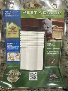 Pest A Cator Ultrasonic & Electromagnetic 2000 Sq. Ft. Coverage 110V Electronic - Picture 1 of 4