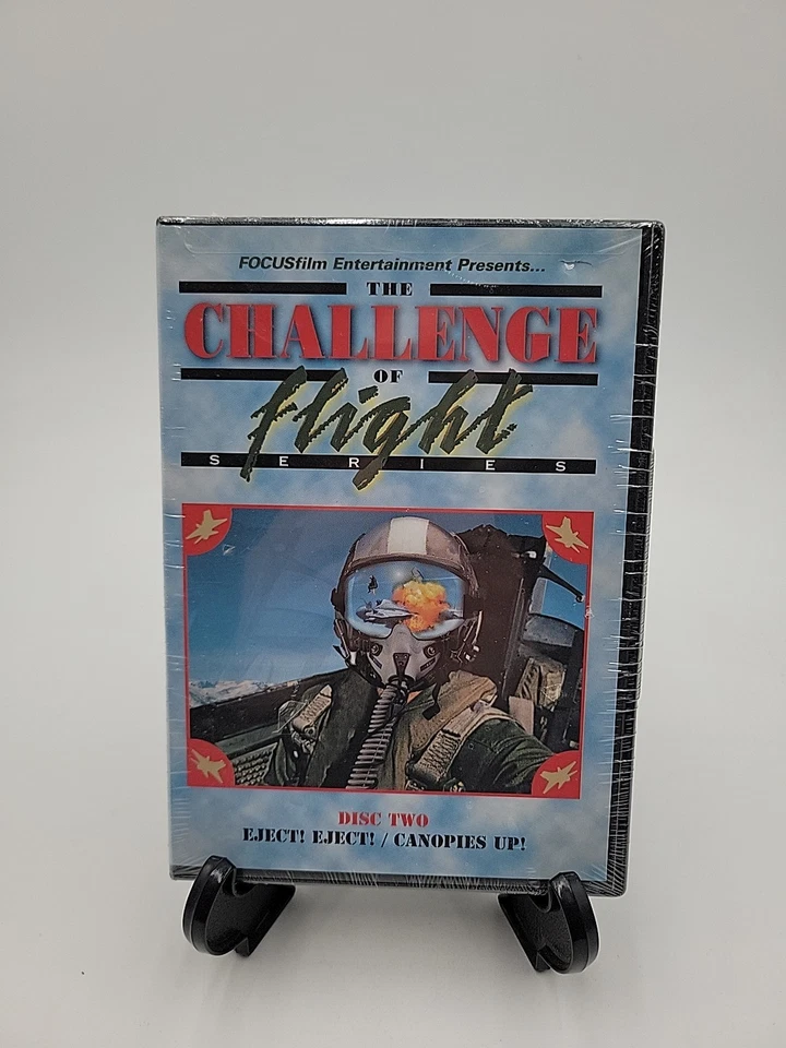 The Challenge of Flight Series DVD Military Pilot Aviation USAF - NEW/SEALED! - Imagem 1 de 4
