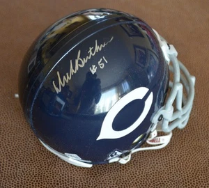 Dick Butkus Chicago Bears Autographed Mini Helmet JSA Authent - Picture 1 of 3