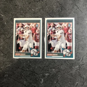 2 Ct Lot 2025 Score Quinn Ewers Dolphins Rookie # 75 - Picture 1 of 1