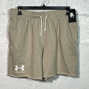 Under Armour Men's 6" Rival Terry Shorts XXL - Picture 1 of 6