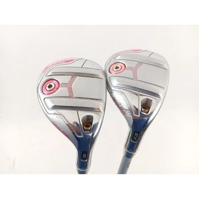 Cobra King F7 4-5 5-6 Hybrid Golf Club Ladies Pink 27.5 25 Degree Fujikura RH - Image 1 of 4