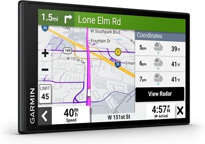 Garmin dezl OTR610 6 Inch Truck GPS, Custom Routing, Birdseye, PrePass Alerts - Image 1 of 4