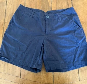 Columbia XCO Shorts Active Hiking Zip Pockets Lightweight Cotton Womens Size 10 - Picture 1 of 8