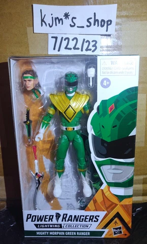 Hasbro Lightning Collection Mighty Morphin Power Rangers Green Ranger Figure NEW Cover
