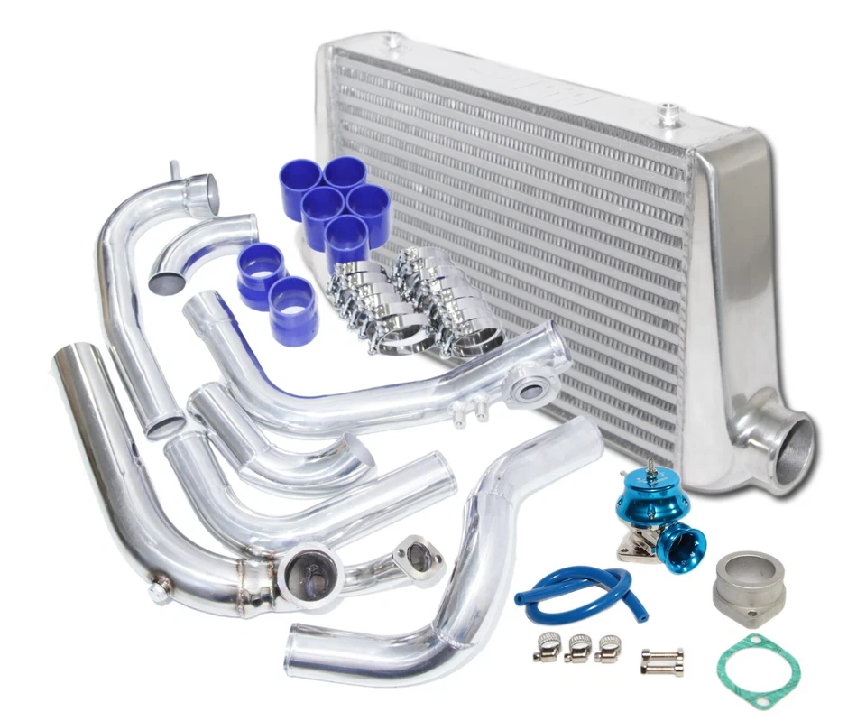 Intercooler+Piping Kit +BOV for VW 95-98 Golf/94-99 Jetta/93-97 Passat 2.8L VR6 - Image 1 of 4