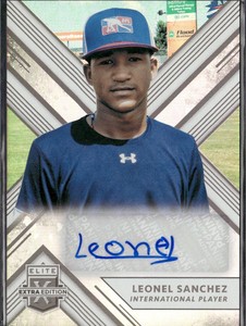 2018 Panini Elite Extra Edition 174 Leonel Sanchez  Autographs11280