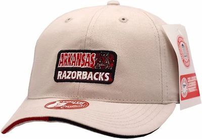Parche con logotipo de sombrero con cierre a presión para jóvenes Arkansas Razorbacks 11832  Foto 1 de 4