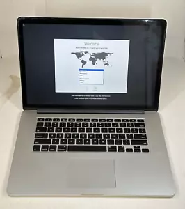 Apple MacBook Pro 15" A1398 Intel i7 4ta generación 2,20 GHz 16 GB 512 GB MGXA2LL/A 2014 - Imagen 1 de 13