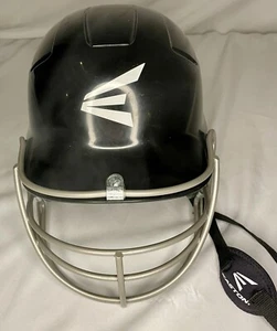 EASTON Natural Baseball Softball Batting Helmet w/ Mask, Black, Size 6 - 6.5 - Picture 1 of 9