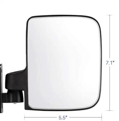 Replacement Magnetic Tractor Mirror Glass And Frame Without Bracket Or Magnets. - Image 1 of 4