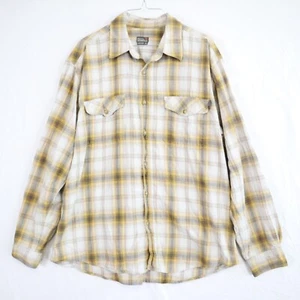Royal Robbins Flannel Shirt Mens XL Utility Pocket Button Up Plaid Long Sleeve - Picture 1 of 6