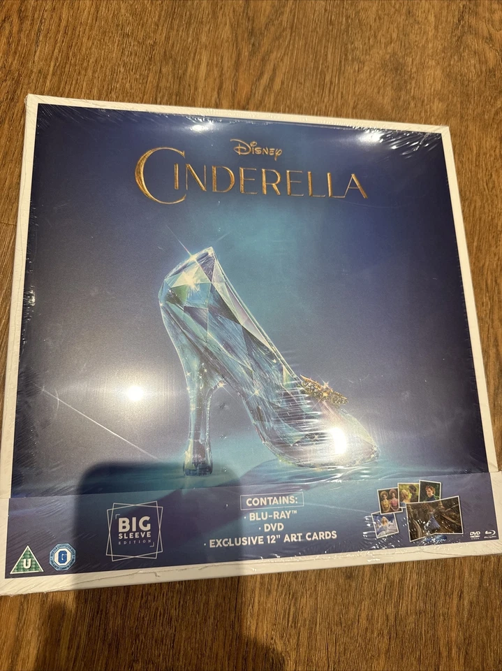 Cinderella Live Action Big Sleeve Edition DVD 2016