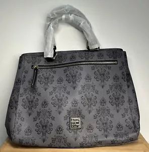 Disney Haunted Mansion Wallpaper Dooney & Bourke Umhängetasche Neu ohne Etikett - Bild 1 von 8