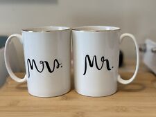 Kate Spade Bridal Gift- Mr. And Mrs. Mugs ￼