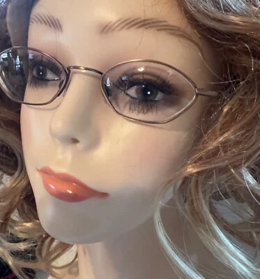 MARCOS de gafas Tommy Hilfiger con marco de metal ovalado solo con estuche tono plateado Foto 1 de 4