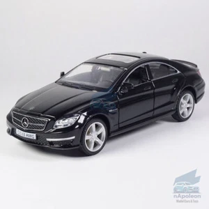 1:36 Mercedes CLS 63 AMG Modelo de Coche Aleación Diecast Vehículo de Juguete Niños Regalo Negro - Imagen 1 de 12