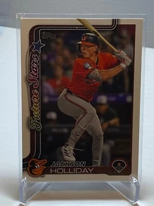 #220 Jackson Holliday - Orioles de Baltimore - 2025 Topps Serie 1 - Future Stars - Imagen 1 de 2