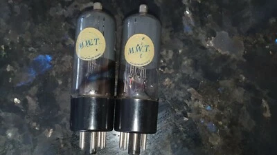 DH63/6Q7G MWT NOS BRITÁNICO Tubo 1950 Valvola Lámpara TSF Válvula Lote 2 piezas Foto 1 de 4