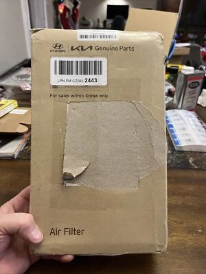 Filtro de aire original OEM para motor Hyundai Kia 28113-A9200 2016 Sorento solo diésel Foto 1 de 4