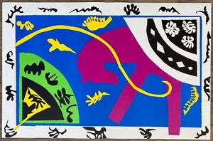 HENRI MATISSE Cut-Outs Vintage Original Lithograph Jazz Horse Rider Clown Print - Picture 1 of 5