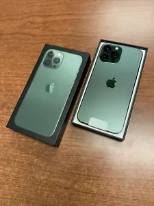 NEW Open box Apple iPhone 13 Pro Max 512GB Green - Cricket - 1 year warranty - Picture 1 of 3