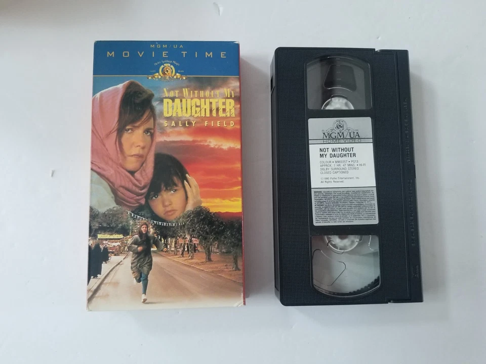 Not Without My Daughter (VHS, 1991, Movie Time) - Image 1 of 1