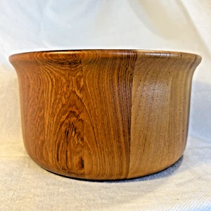Staved Teak Bowl Richard Nissen Denmark Gorgeous Cond Vintage MCM Danish Modern - Picture 1 of 16
