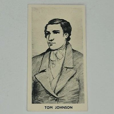 1938 F.C. Cartledge Famous Prize Fighters #3 Tom Johnson (B) - Image 1 of 2